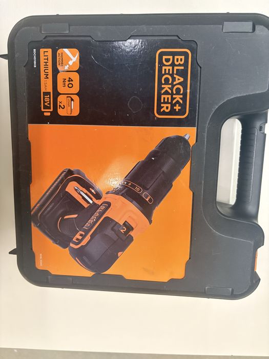 Wkrętarka i piła szablasta - zestaw Black&Decker