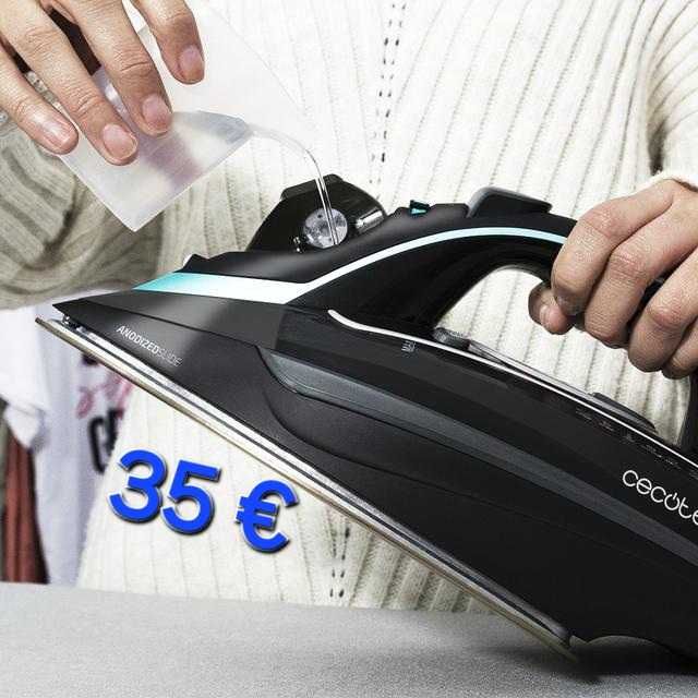 Ferro a vapor Cecotec 3D ForceAnodized 750 Smart