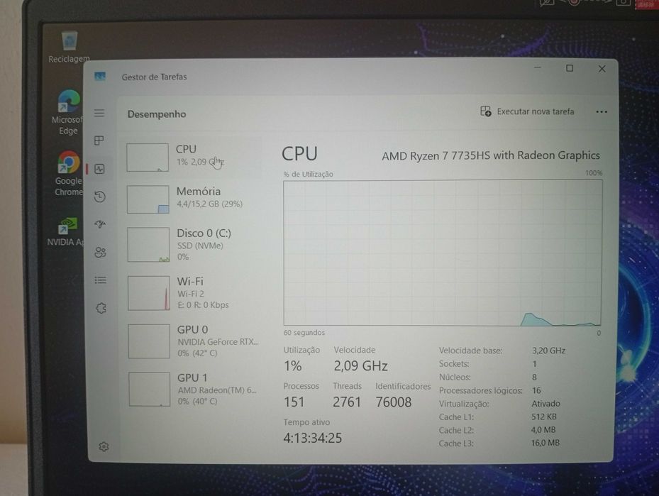 Gaming Lenovo LOQ Ryzen 7 7735HS + RTX3050 + 16GB RAM DDR5 + SSD