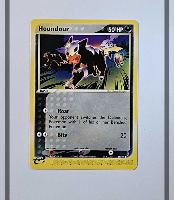 Houndour 59/97 DR Pokemon ENG-LP