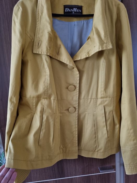 Płaszczyk, żakiet r.38