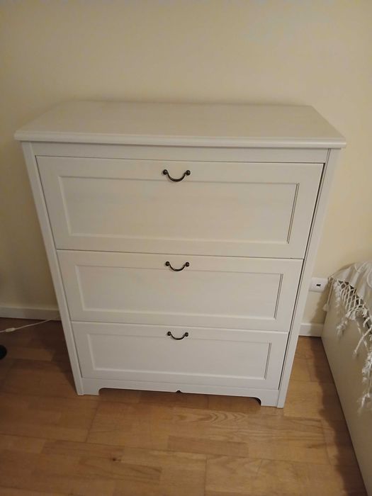 Cómoda Ikea Aspelund 3 gavetas