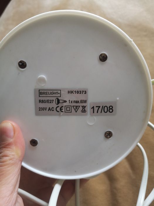 Candeeiro secretária