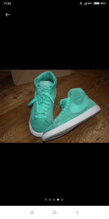 Кросівки Nike демісезон, натуральний замш