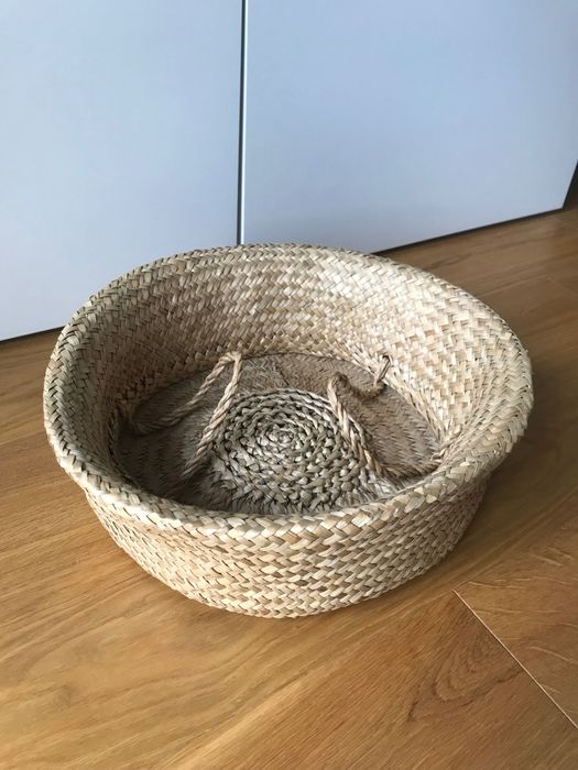 Kosz trawa morska IKEA składany