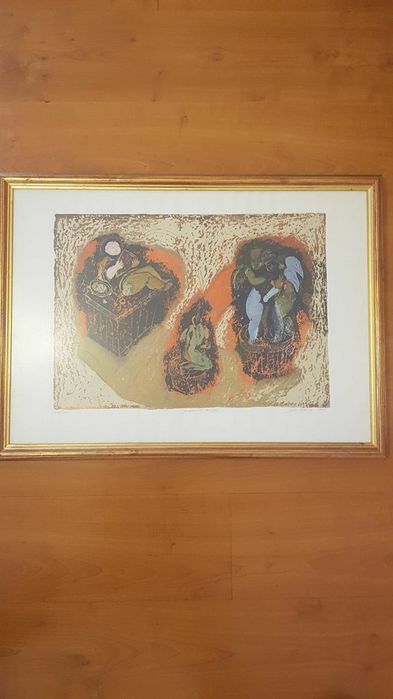 Silkscreen Print with Frame