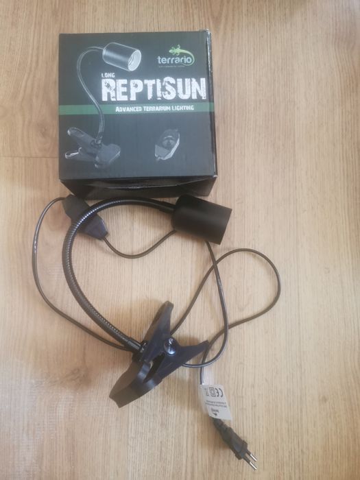 Lampa do terrarium z klipsem Long Reptisun terrario