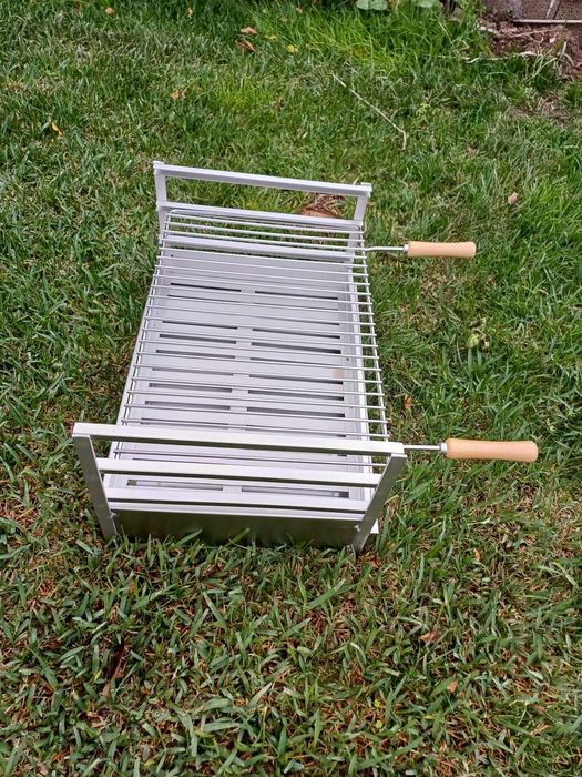 Grelhador/churrasqueira/assador inox 58x40, 60x40, 70x40, 80x40