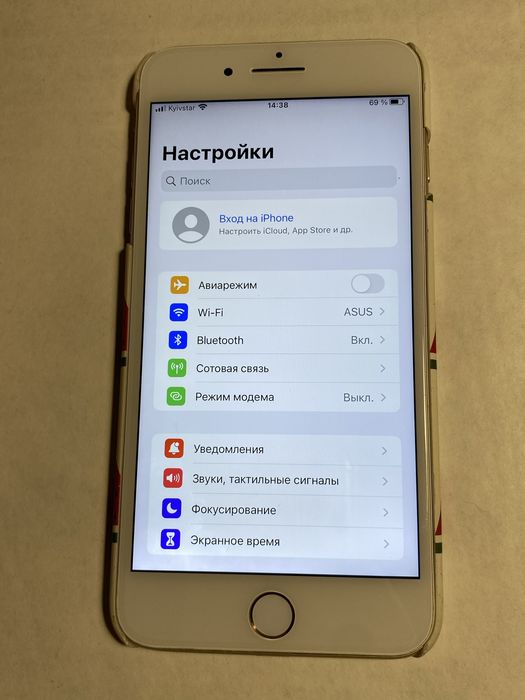 Iphone 7 plus 128Gb neverlock , батарея 100%