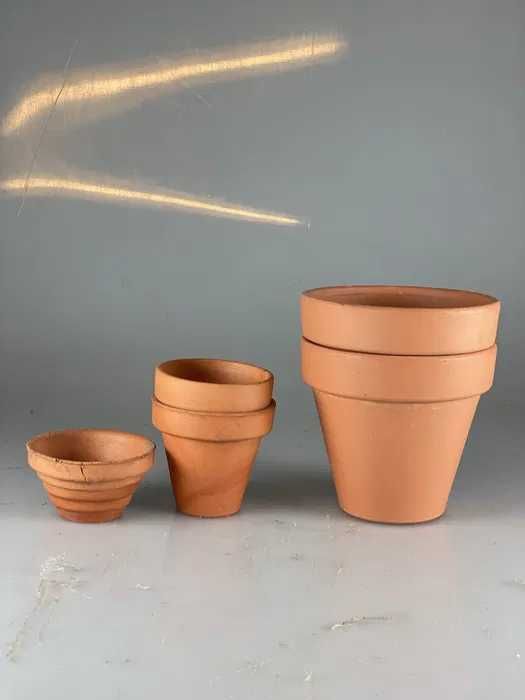 Conjunto de vasos de barro