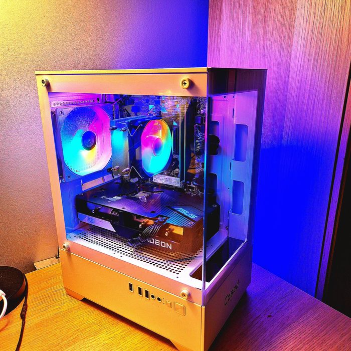 Komputer RX6600XT/1TB SSD/R5 5500/16gb ram/Gamingowy Okazja Gwarancja