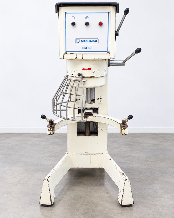 Batedeira Industrial MAQUINDAL BM 60 – Equipamento Profissional de Padaria e Pastelaria
