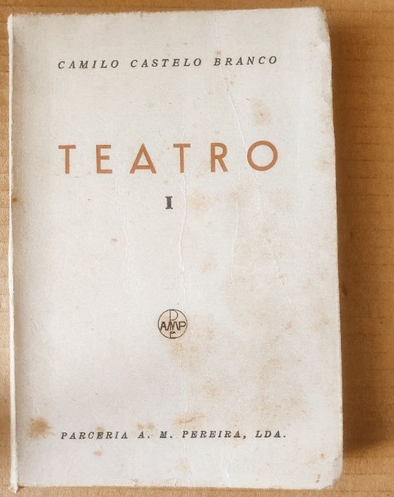 TEATRO - Camilo Castelo BRANCO (Vários Livros)