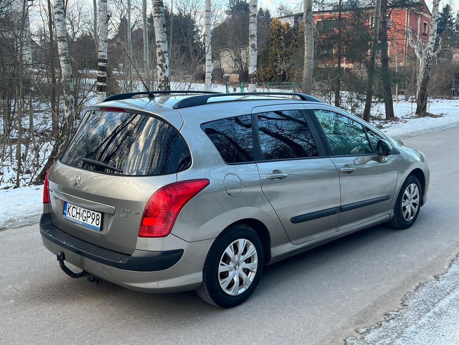 Peugeot 308 SW 1.6 HDI 2012r. Hak/ Webasto/ Grzane fotele