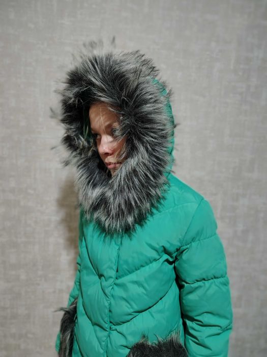 Зимова куртка для дівчинки 9-12 років/ПУХОВИК/ ПАЛЬТО