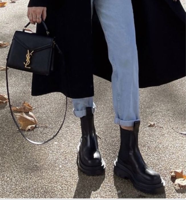 Челси высокие ,кожа