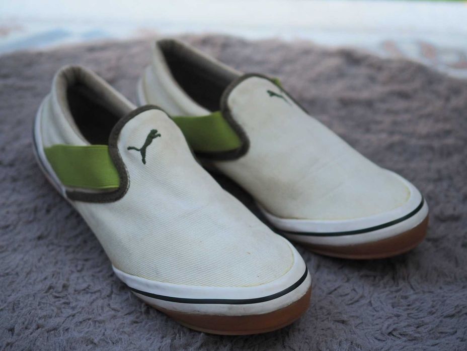 Tenisówki, trampki wsuwane od Puma. Model Vintage, r. 44. UNIKAT!