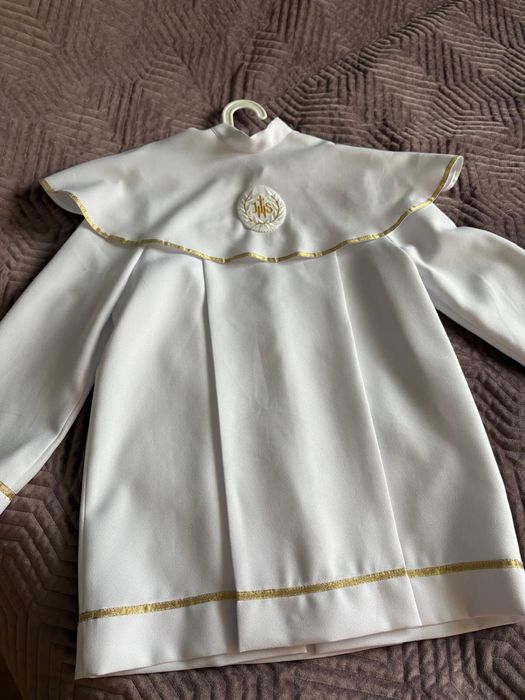 Alba komunijna chłopięca bardzo dobry stan