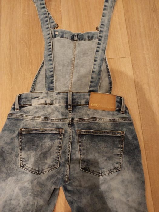 Ogrodniczki jeansowe damskie ONLY rozm 34. NOWE