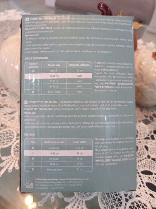 Kołnierz ochronny dla pieska