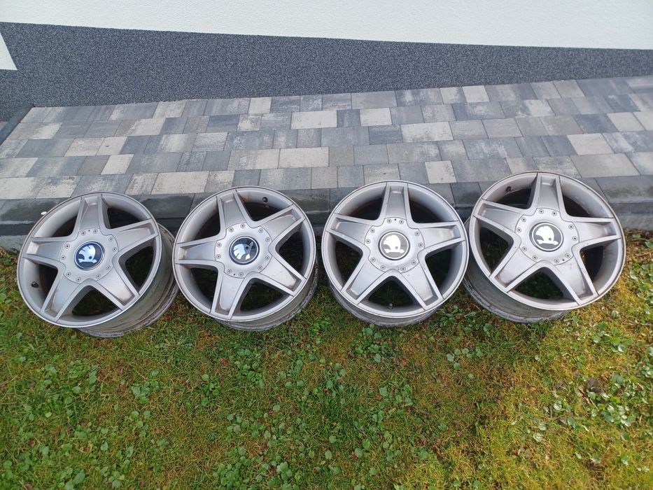 R16 alufelgi SKODA fabia scala Roomster rapid kamiq felgi aluminiowe