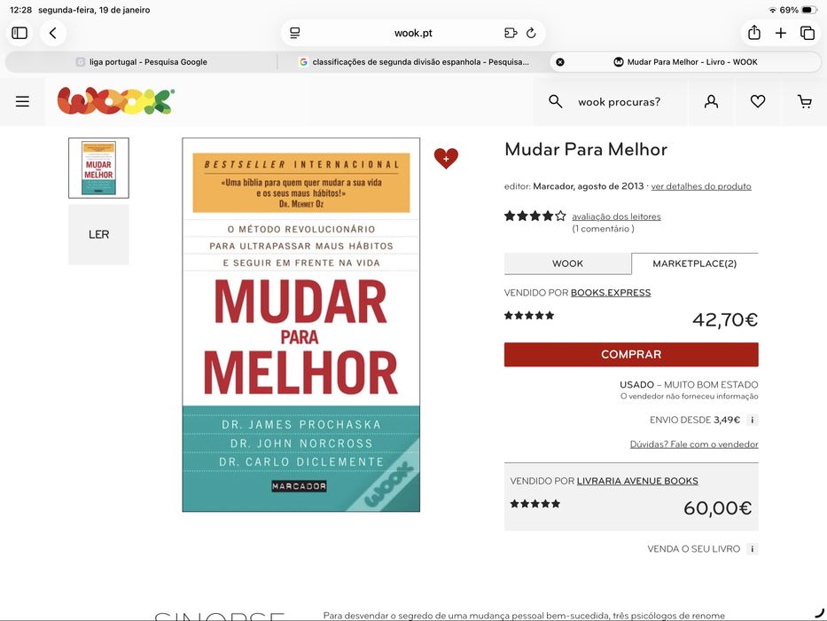 Livro Mudar para Melhor
