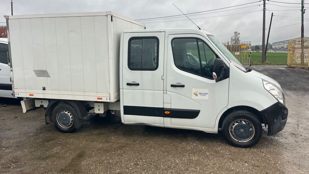 Opel MOVANO  7 osób doka brygadówka salon Polska pisemna gwarancja