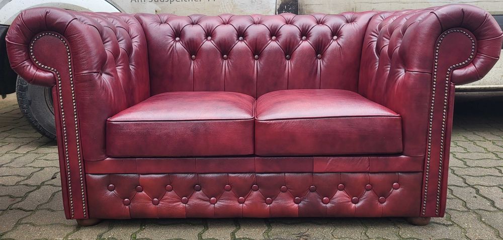 Chesterfield Classic 3+2+1 Skóra naturalna, promocja !!!