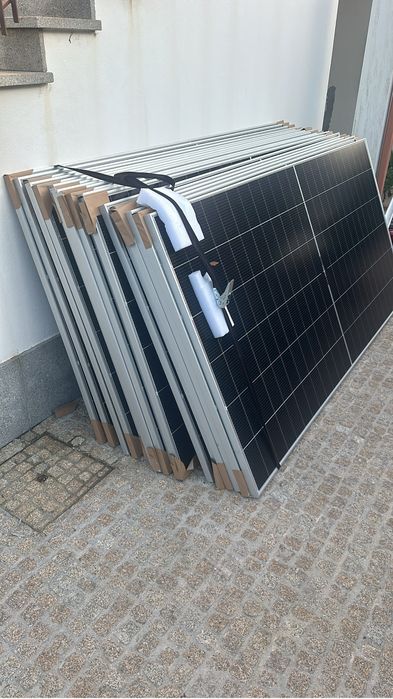 Paineis solares com bateria tesla