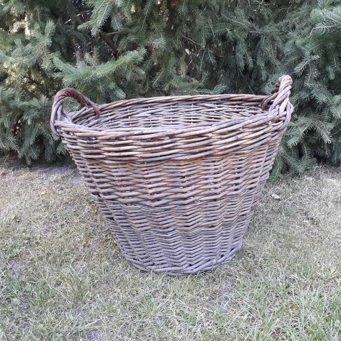 kosz wiklinowy duży