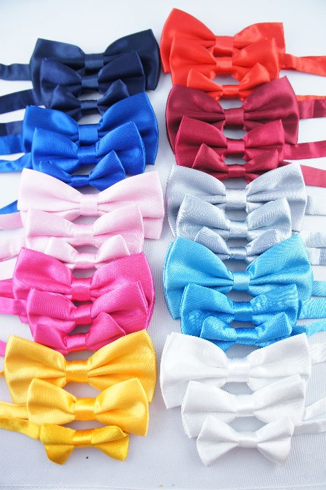 Muszka chłopięca, mucha dziecięca! Czerwona, czarna, granatowa, niebie