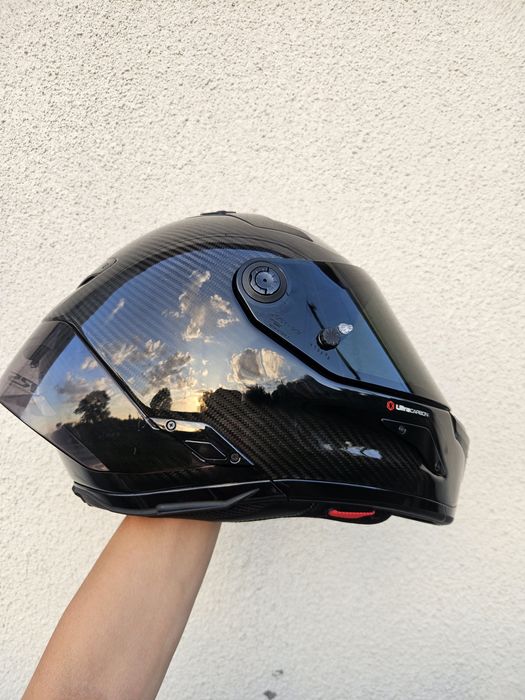 ЯК НОВИЙ Мотошолом Nolan X804 RS Ultra Carbon • 2 візори + пінлок ( Shoei, AGV. Scorpion, LS2, MT, HJC ) Карбоновий мотошолом | Шлем