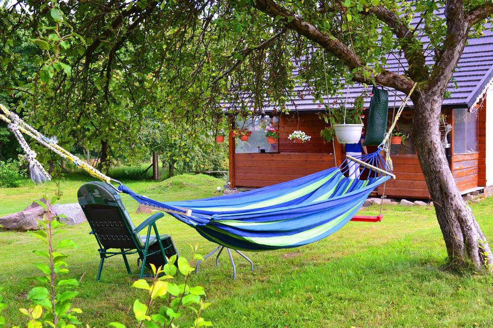 Domek sadkowo z balią ogrodową na wyłączność , balia dodatkowo płatna