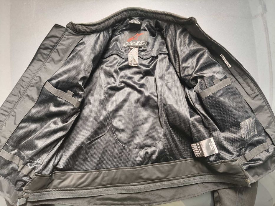 Casaco de Mota Alpinestars T-GP Plus R V3 Air Jacket - Preto XL - Como Novo