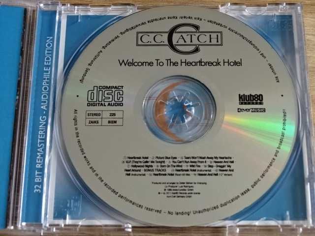 C.C.Catch - Welcome To The Heartbreak Hotel (CD) 1986 + 4 bonus track