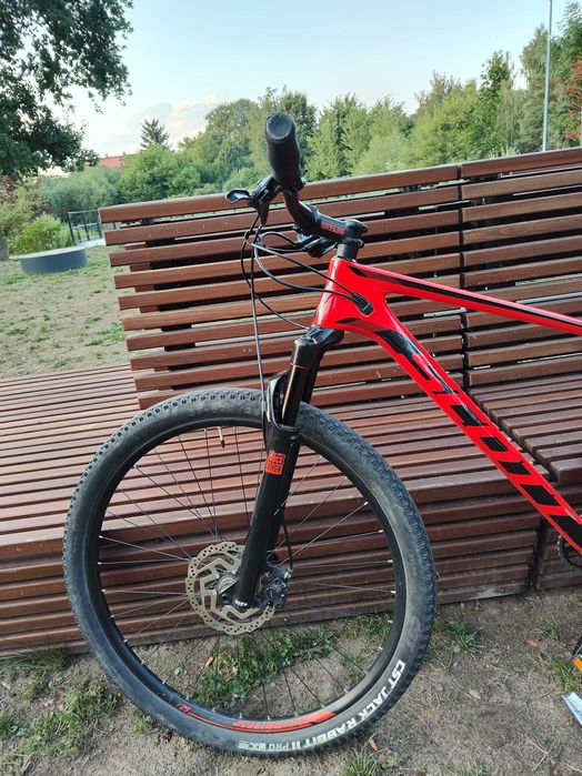 Rower Scott Scale 935/Lekki MTB/Roz. L/Rock Shox Judy Gold/XC/Napęd Sram NX/Karbon