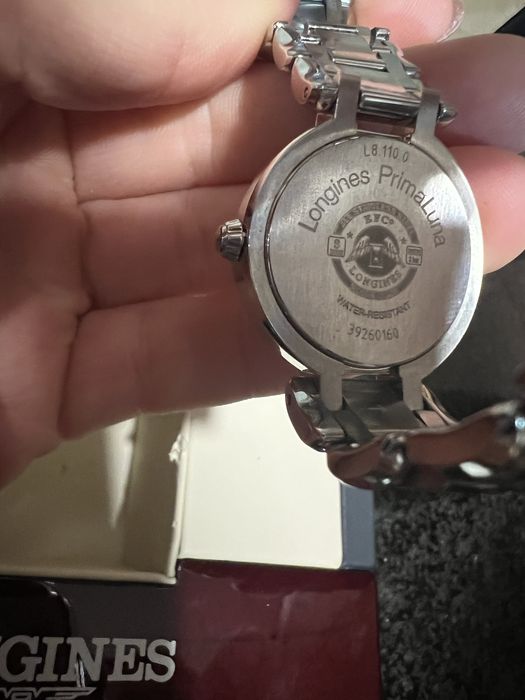 Relógio longines primaluna