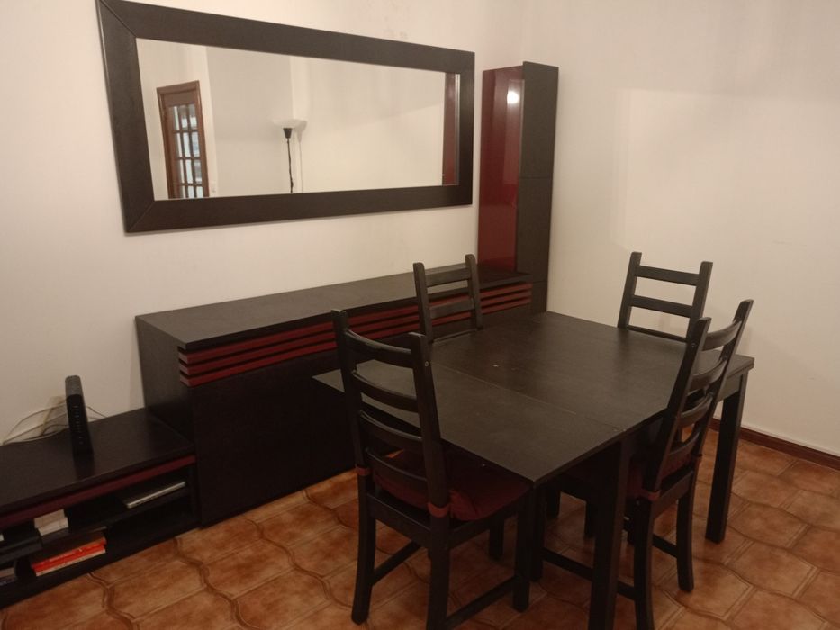 Mobília de Sala Completa – Linhas Modernas (Excelente Estado)