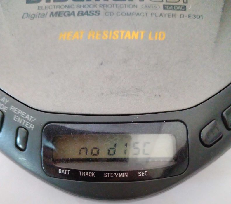 Sony D-E301 discman [uszkodzony]