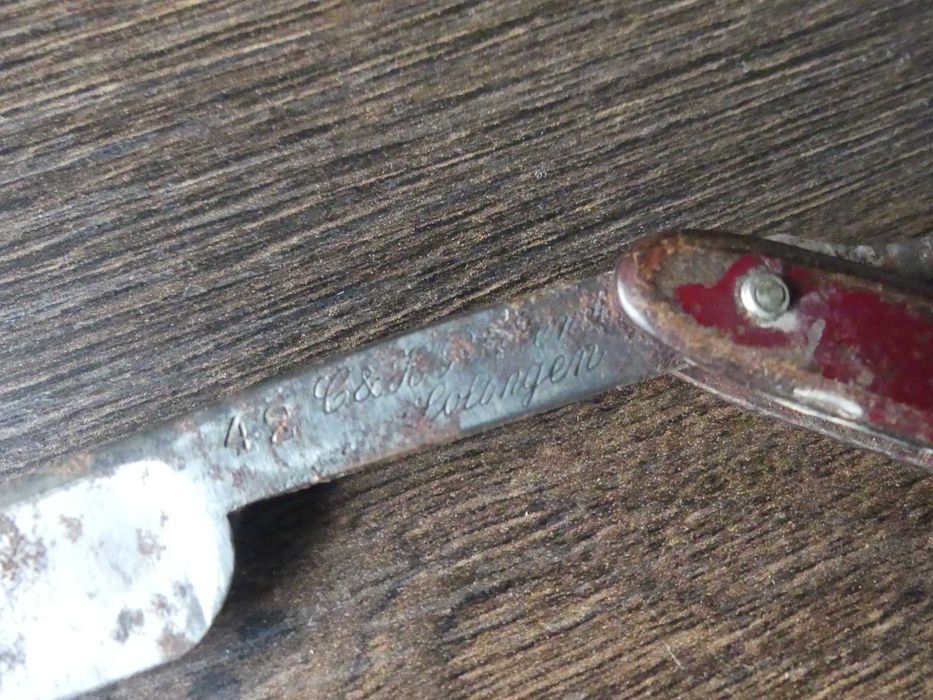 niemiecka brzytwa Solingen