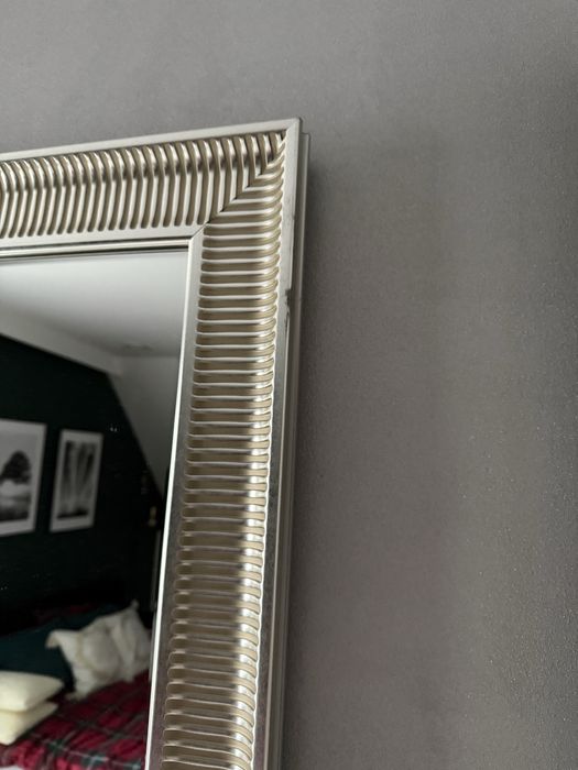 Lustro ikea songe srebrne