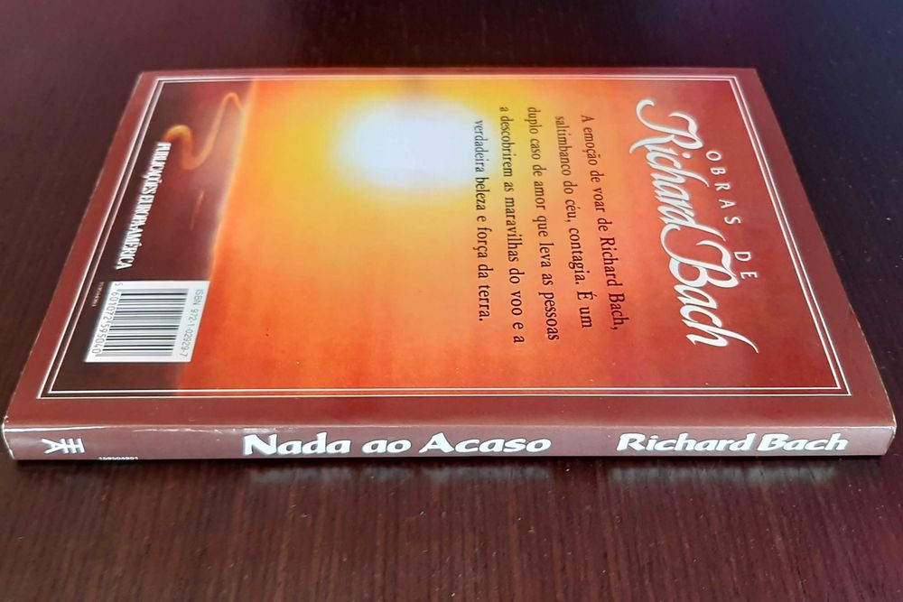 Livro -  Nada ao Acaso - Richard Bach - Portes incluídos