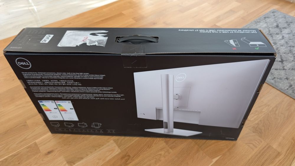 Nowy Monitor Dell UltraSharp 27 QHD z stacją dokującą - U2722DE