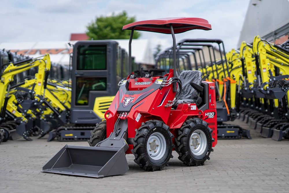 Miniładowarka kołowa KINGWAY H130 PRO silnik RATO