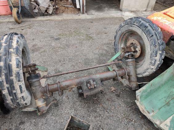 Oś  c360 zwolnice kompletna