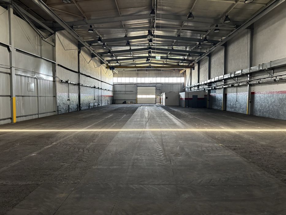 Hala magazynowo-produkcyjna z suwnicą 884,24 m²
