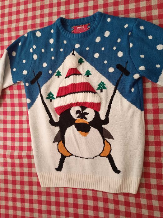 Sweter świąteczny męski rozmiar S