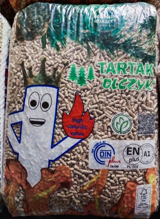 Pellet Olczyk mętków 31zł worek dostawa gratis