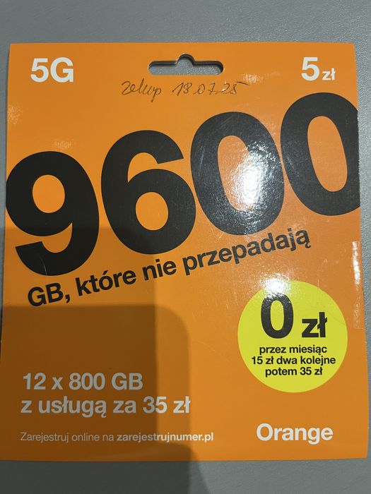 Sprzedam złoty numer telefonu