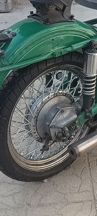 Колесо мотоцикл Урал на 19 нержавейка